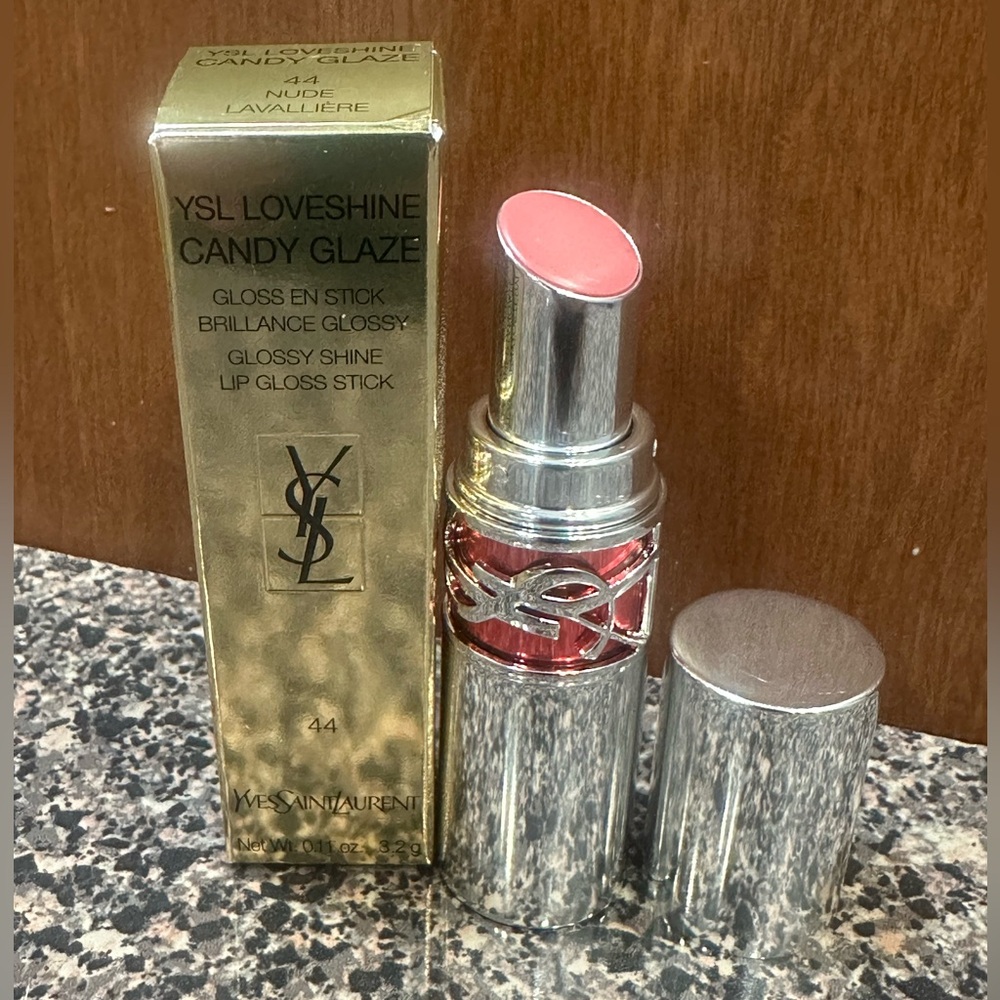🆕Yves Saint Laurent YSL 🍭candy glaze 🍭 lip gloss stick ✨unused in box✨ 44 nude